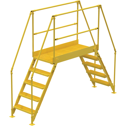 &eacute;chelles de liaison, 115-1/2" Port&eacute;e hors tout, 50" ha x 60" p, 24" Largeur de la marche Infinity Industrial Services Inc.