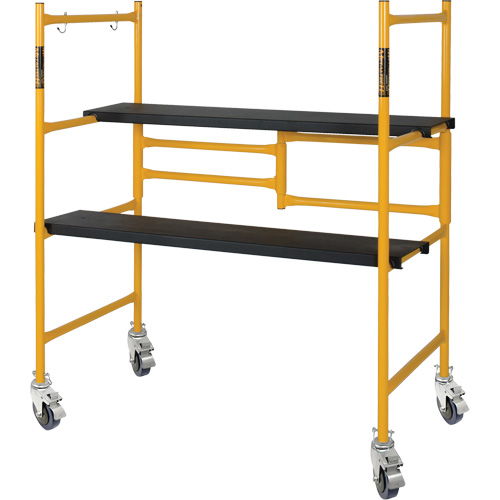Jobsite Series 4' Basic Mini Scaffold Kit, Steel Frame, 41" D x 45-3/4" H Infinity Industrial Services Inc.