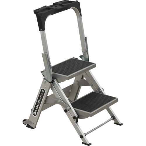 &eacute;chelle escabeau avec roues pivotantes, 2 marches, 23" x 21" x Hauteur 34,50" Infinity Industrial Services Inc.