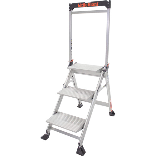 Jumbo Step Ladder, 2.2', Aluminum, 375 lbs. Capacity, Type 1AA Infinity Industrial Services Inc.