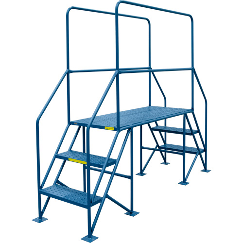 Crossover Ladder, 35-1/2" Overall Span, 31-1/2" H x 22" D, 22" Step Width Infinity Industrial Services Inc.