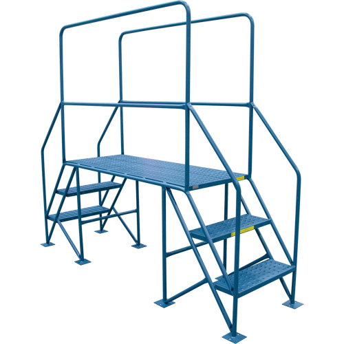 Crossover Ladder, 35-1/2" Overall Span, 31-1/2" H x 22" D, 22" Step Width Infinity Industrial Services Inc.
