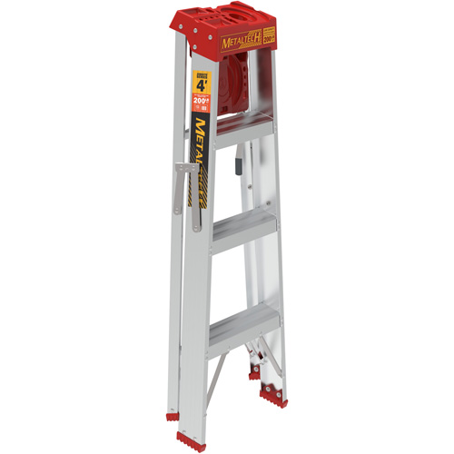 Step Ladder with Paint Tray, 4', Aluminum, 200 lbs. Capacity, Type 3 Infinity Industrial Services Inc.