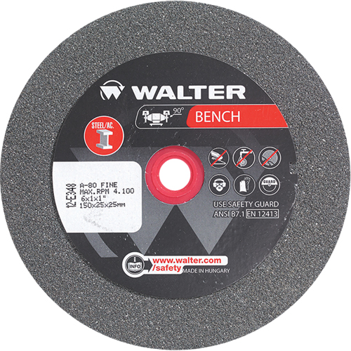 Bench Grinding Wheels, 6" x 1", 1" Arbor, 1 Infinity Industrial Services Inc.