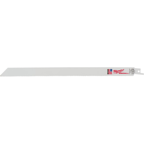 Lame de scie alternative Sawzall, Bim&eacute;tal, 10/14 Dents par pouce, 12" lo Infinity Industrial Services Inc.