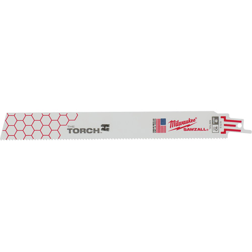 The Torch Sawzall&reg; Blades, Bi-Metal, 10 TPI, 9" L x 1" W Infinity Industrial Services Inc.
