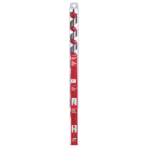 Ship Auger Drill Bit, 1" Diameter, 15" Flute, 7/16" Hex Shank Infinity Industrial Services Inc.