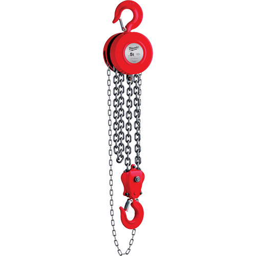Chain Hoist, 8' Lift, 11023 lbs. (5 tons) Capacity Infinity Industrial Services Inc.