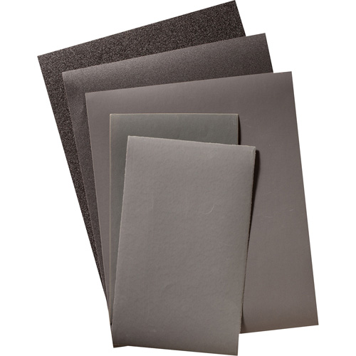 Sanding Paper Sheet, 9" x 11", 320 Grit, Silicon Carbide Infinity Industrial Services Inc.