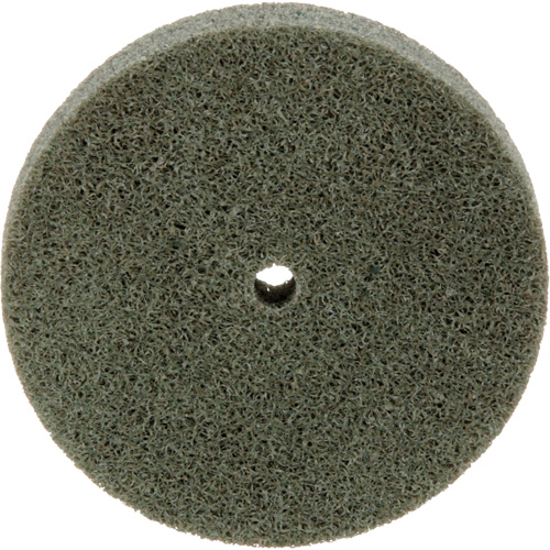 Meule homog&egrave;ne &agrave; faible densit&eacute; de s&eacute;rie 500 Standard Abrasives, 3" x 1/2", Arbre de 1/4", Grain de Moyen, Oxyde d'aluminium Infinity Industrial Services Inc.