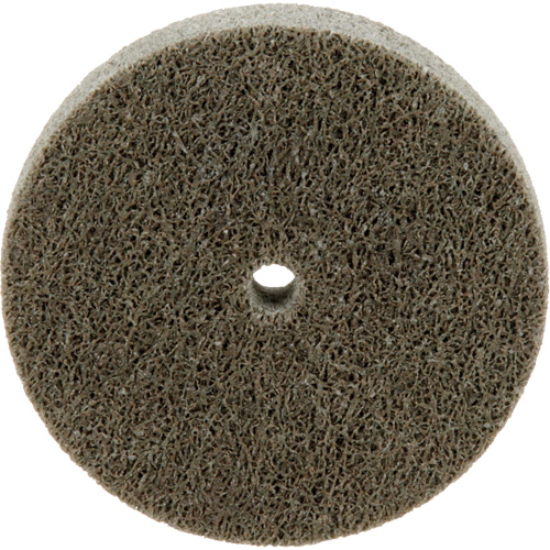 Standard Abrasives Unitized Wheel, 3" x 1/2", 1/4" Arbor, Medium Grit, Aluminum Oxide Infinity Industrial Services Inc.