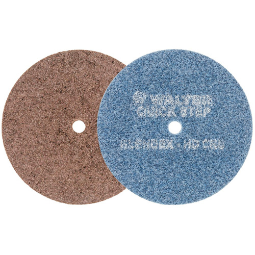Disque de pr&eacute;paration de surface QUICK-STEP BLENDEX, 5" dia., Grain Extra grossier, Oxyde d'aluminium Infinity Industrial Services Inc.