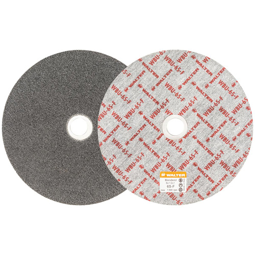 Blendex U Finishing Wheel, 6" Dia., 6SF Grit, Silicon Carbide Infinity Industrial Services Inc.