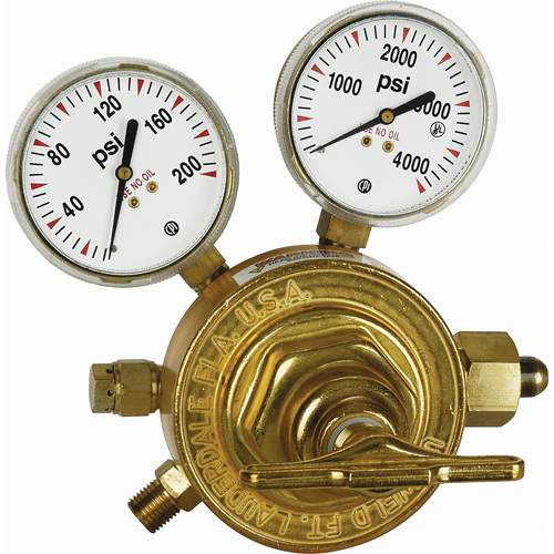 D&eacute;tendeur &agrave; simple d&eacute;tente de s&eacute;rie lourde, Oxyg&egrave;ne, Entr&eacute;e CGA540 Infinity Industrial Services Inc.