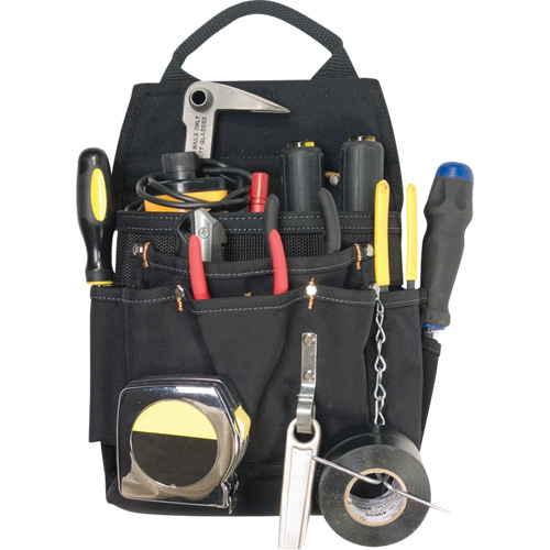 Professional Electrician's Pouches, Multiple Tool Holder, Polyester, 11 Pockets Infinity Industrial Services Inc.
