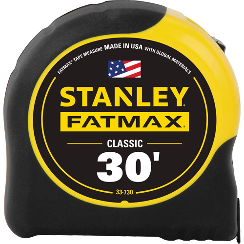 FatMax&reg; Classic Tape Measure, 1-1/4" x 30', Imperial Graduations Infinity Industrial Services Inc.