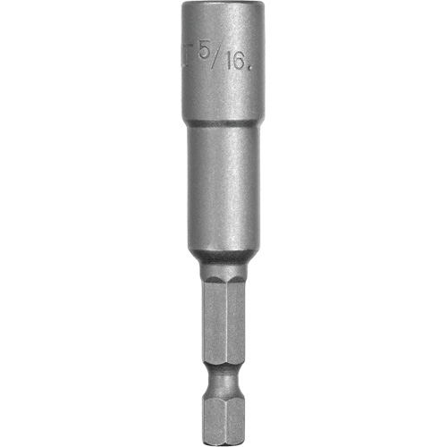 Nut Driver, 5/16" Tip, 1/4" Drive, 2-9/16" L, Magnetic Infinity Industrial Services Inc.