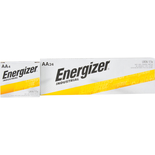 Alkaline Industrial Batteries, AA, 1.5 V Infinity Industrial Services Inc.