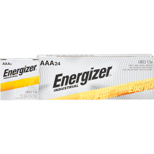 Alkaline Industrial Batteries, AAA, 1.5 V Infinity Industrial Services Inc.