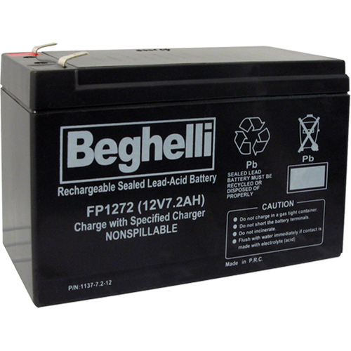 Blocs-piles scell&eacute;s au plomb-acide, 12 V, 7,2 Ah Infinity Industrial Services Inc.