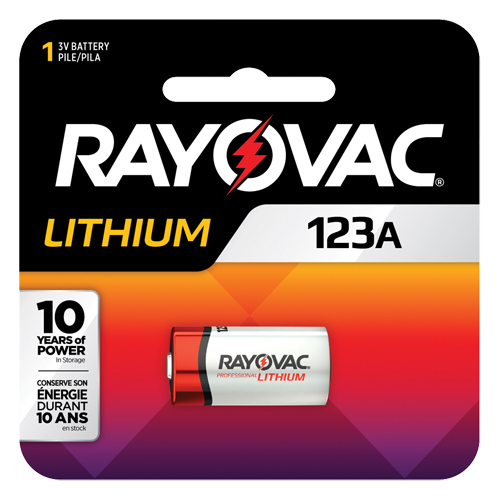 Batterie au lithium, 123, 3 V Infinity Industrial Services Inc.