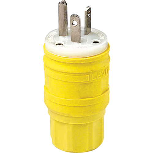 Pris &agrave; lames droites &eacute;tanche Wetguard, Plastique, 20 A, 250 V Infinity Industrial Services Inc.