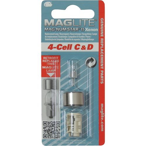 Replacement Bulb for 4-Cell C & D Flashlights Infinity Industrial Services Inc.