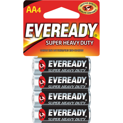 Piles &agrave; usage super intensif Eveready Infinity Industrial Services Inc.