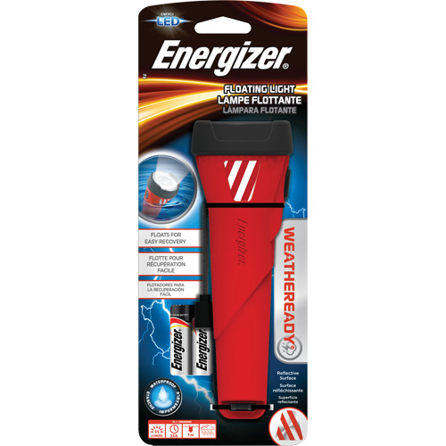 Weatheready&reg; Floating Flashlight, LED, 55 Lumens, AA Batteries Infinity Industrial Services Inc.