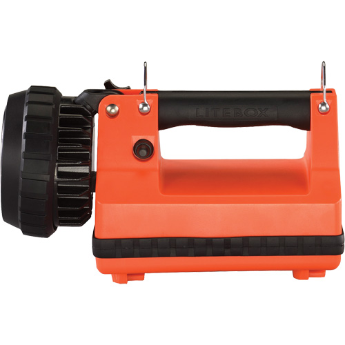Lanterne avec syst&egrave;me de d&eacute;faillance de l'alimentation E-Spot LiteBox, DEL, 1500 lumens, 7 hres de fonctionnement, piles Rechargeable, Compris Infinity Industrial Services Inc.