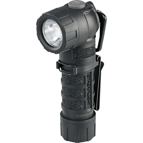 PolyTac&reg; 90 X Right Angle Flashlight, LED, CR123A Batteries, Polymer Infinity Industrial Services Inc.