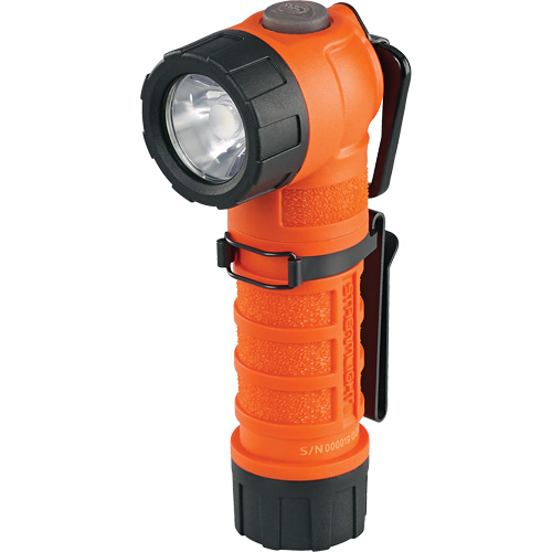 Lampe de poche &agrave; angle droit PolyTac 90 X, DEL, Piles CR123A, Polym&egrave;re Infinity Industrial Services Inc.