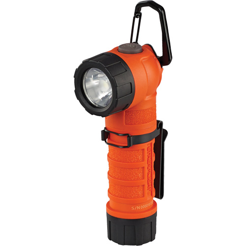 Lampe de poche &agrave; angle droit PolyTac 90 X, DEL, Piles CR123A, Polym&egrave;re Infinity Industrial Services Inc.