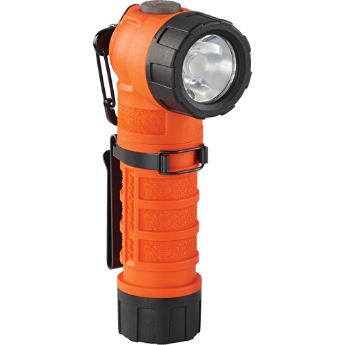 Lampe de poche &agrave; angle droit PolyTac 90 X, DEL, Piles CR123A, Polym&egrave;re Infinity Industrial Services Inc.