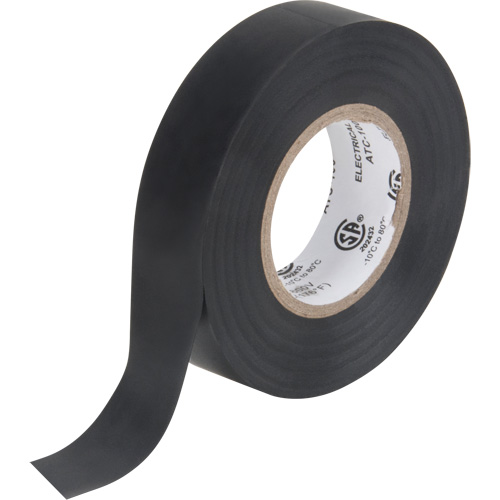 Electrical Tape, 19 mm (3/4") x 18 M (60'), Black, 7 mils Infinity Industrial Services Inc.