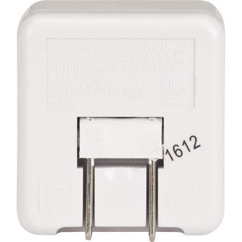 Chargeur USB Prime haute vitesse Infinity Industrial Services Inc.