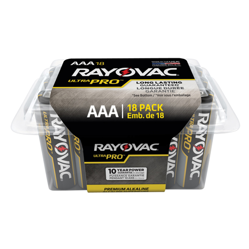 Ultra PRO Industrial Batteries, AAA, 1.5 V Infinity Industrial Services Inc.