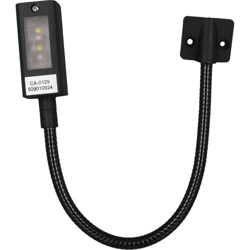 LED Gooseneck Maplight, 1 W, LED, 12" Neck, Black Infinity Industrial Services Inc.