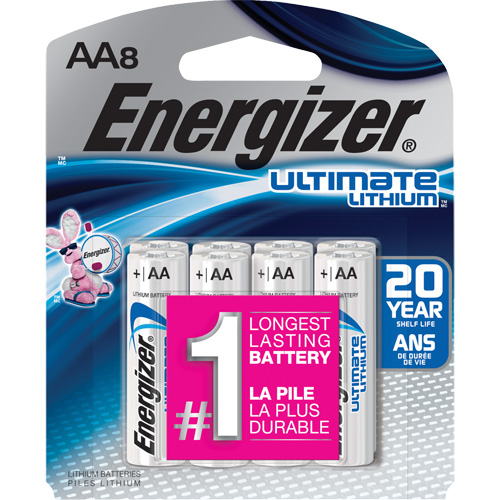 Ultimate Lithium Batteries, AA, 1.5 V Infinity Industrial Services Inc.