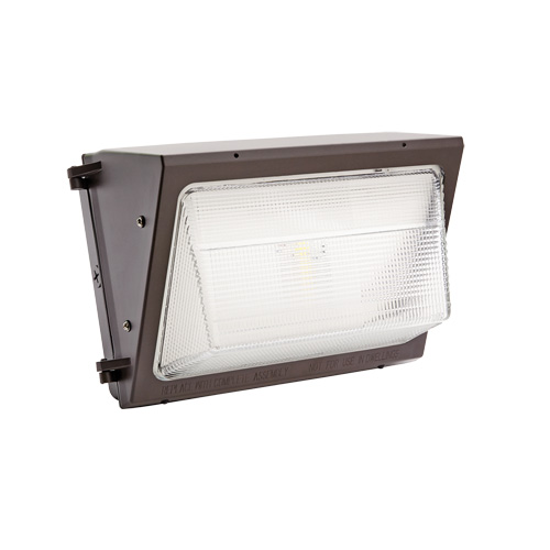 Wall Pack, LED, 120-277 V, 75 W, 9.29" H x 7.13" W x 13.4" D Infinity Industrial Services Inc.