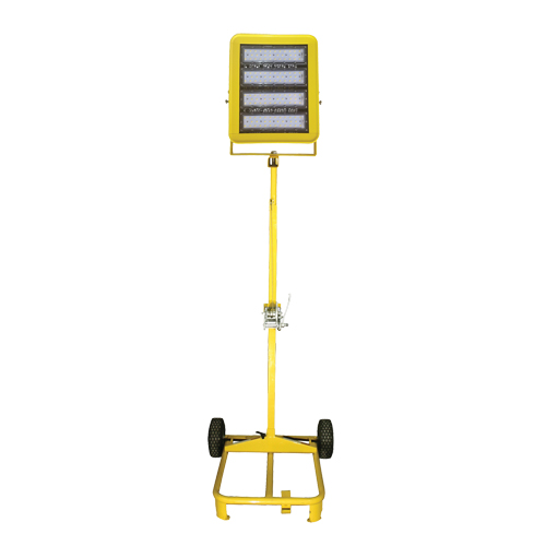 Chariot d'&eacute;clairage &agrave; t&ecirc;te unique avec treuil, DEL, 200 W, 30000 lumens, Boîtier en Aluminium Infinity Industrial Services Inc.