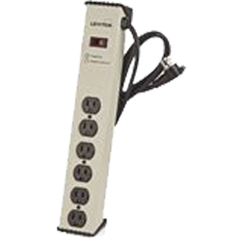 Surge Protector Strip, 6 Outlets, 900 J, 1500 W, 6' Cord Infinity Industrial Services Inc.