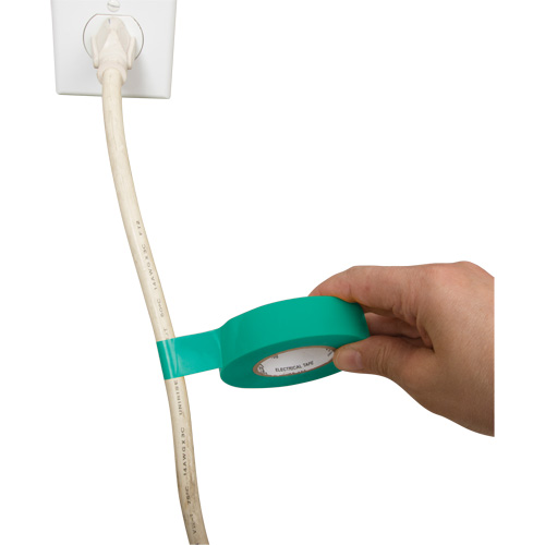 Electrical Tape, 19 mm (3/4") x 18 M (60'), Green, 7 mils Infinity Industrial Services Inc.