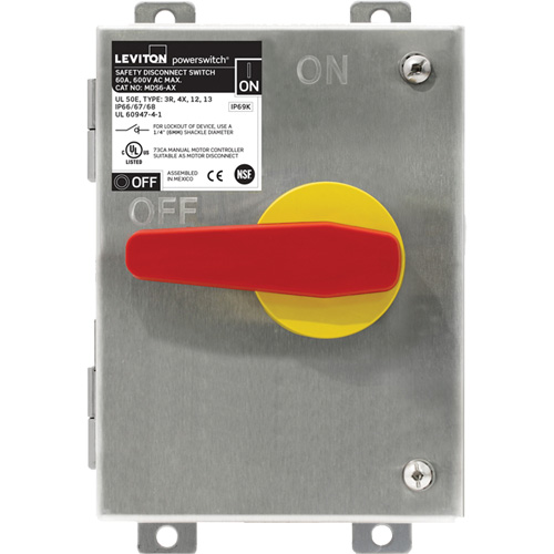 Sectionneur en acier inoxydable Infinity Industrial Services Inc.