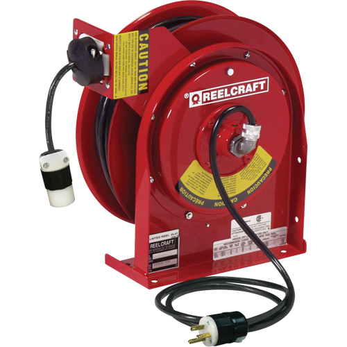 Power Cord Reel, 45', SJEOOW, 12 Gauge, 20 A Infinity Industrial Services Inc.