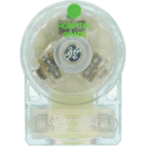 Prise de rallonge &agrave; angle de qualit&eacute; hospitali&egrave;re, Nylon, 15 A, 125 V Infinity Industrial Services Inc.