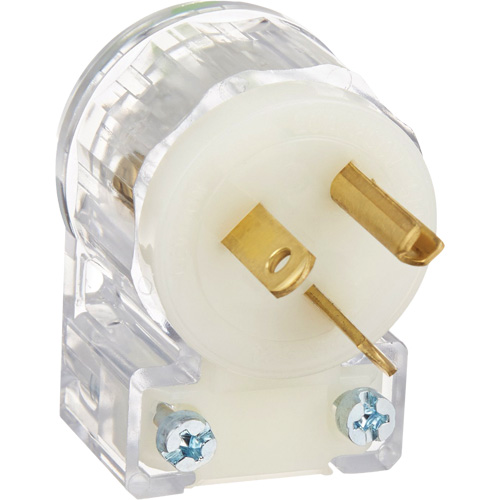 Prise de rallonge &agrave; angle de qualit&eacute; hospitali&egrave;re, Nylon, 20 A, 250 V Infinity Industrial Services Inc.