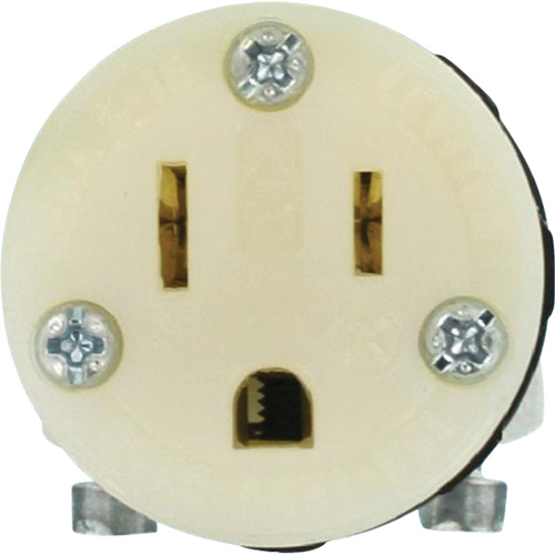 Hospital Grade Extension Plug Connector, 5-15R, Nylon Infinity Industrial Services Inc.