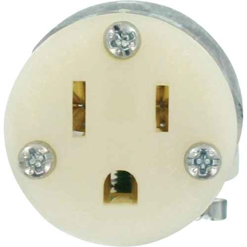 Hospital Grade Extension Plug Connector, 5-15R, Nylon Infinity Industrial Services Inc.