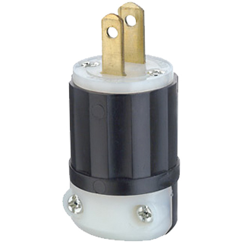 Hospital Grade Extension Plug, Nylon, 15 A, 125 V Infinity Industrial Services Inc.